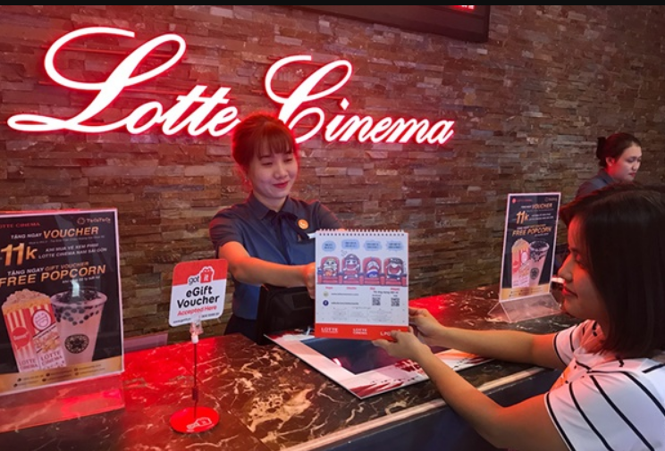 Đội ngũ nhân viên tại Lotte Cinema Bảo Lộc