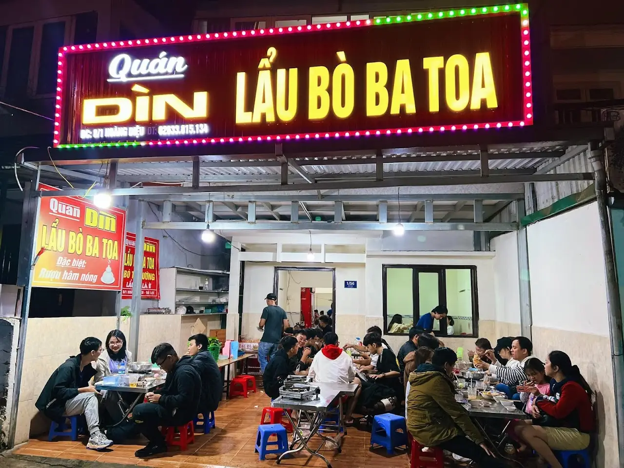 Lẩu bò quán Dìn Ký