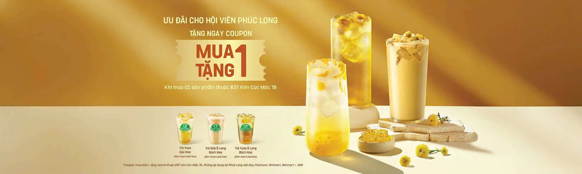 chương trình tặng coupon “Mua 1 tặng 1” 