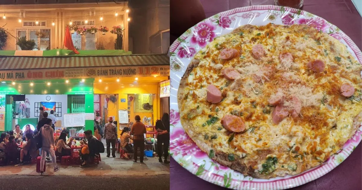 Bánh tráng nướng 112 Đà Lạt