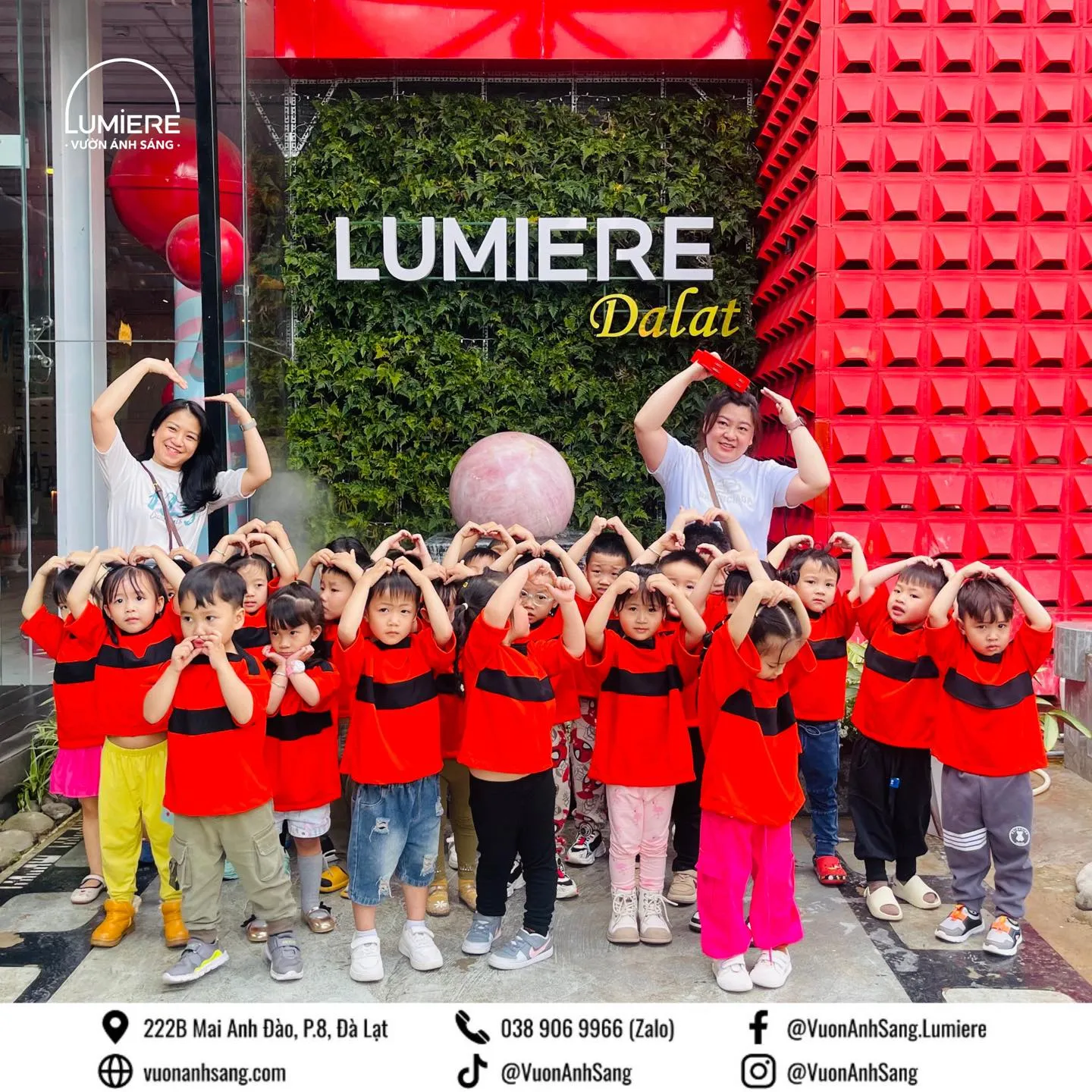 Giới thiệu vườn ánh sáng Lumiere