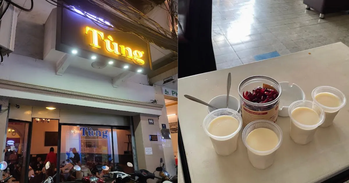 Quán cafe yaourt phô mai Tùng