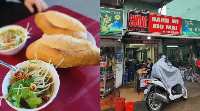 Bánh mì xíu mại Cô Sương