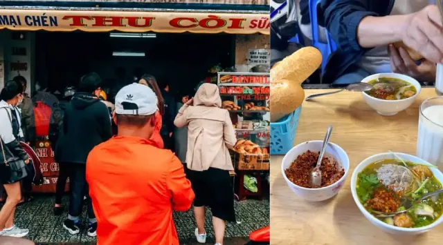  Bánh mì xíu mại Thu Còi