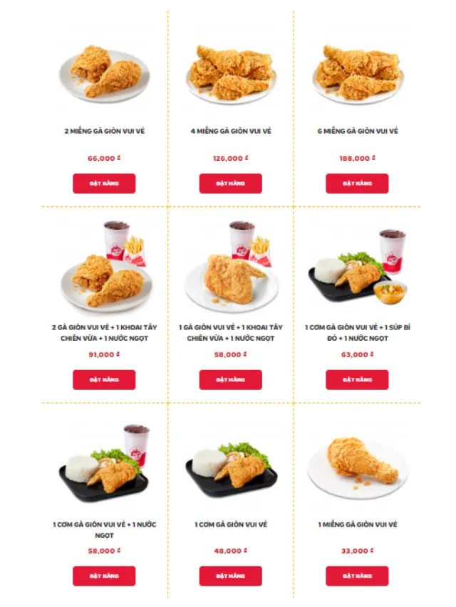 Gà giòn vui vẻ Jollibee