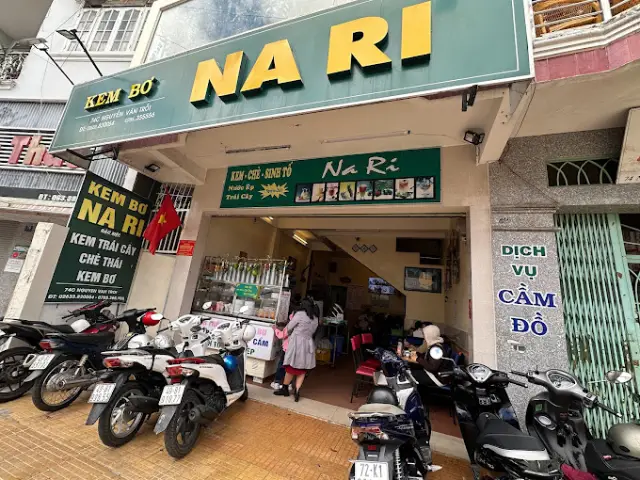 Kem bơ Nari