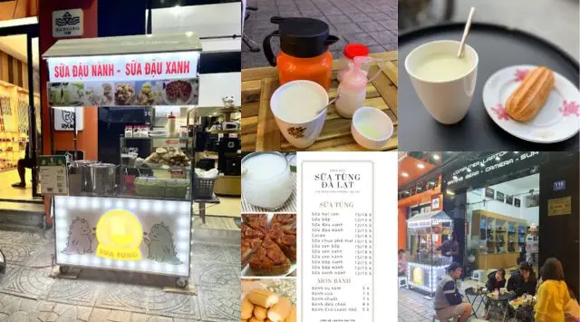 Sữa đậu nành Sữa hạt sen Sữa Tùng Đà Lạt
