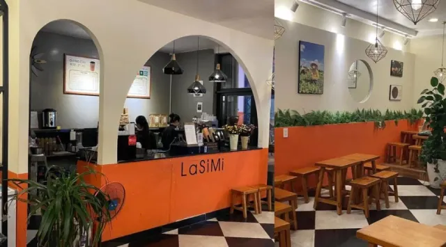 Không gian trà sữa LaSiMi Đà Lạt