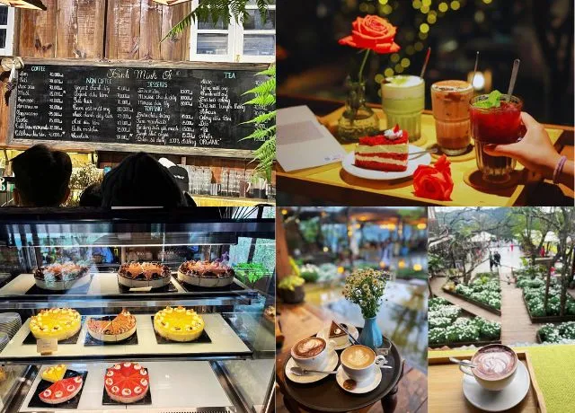 Menu tại Tiệm cà phê Bình Minh Ơi