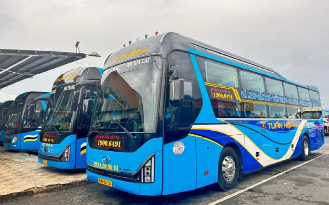 Nhà xe Tuấn Hiệp - Xe Đà Lạt đi Cần Thơ