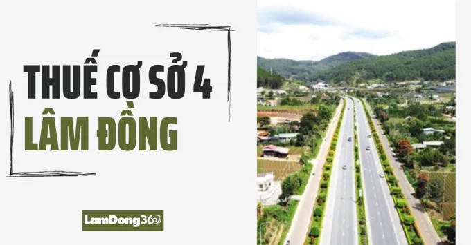 Trụ sở, Địa bàn quản lý của Thuế cơ sở 4 tỉnh Lâm Đồng 2025