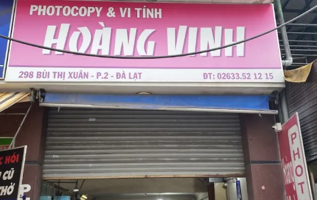 Tiệm photocopy Hoàng Vinh