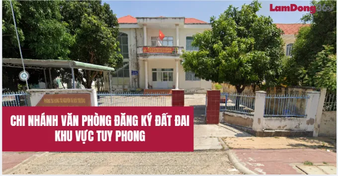 Chi nhánh văn phòng đăng ký đất đai khu vực Tuy Phong