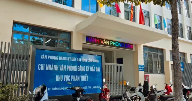 Địa chỉ chi nhánh văn phòng đăng ký đất đai khu vực Phan Thiết