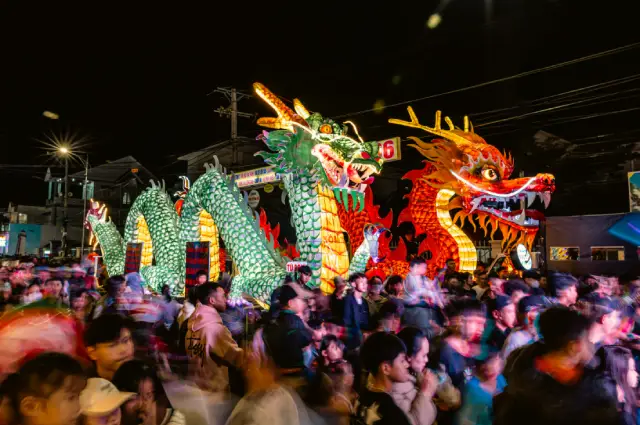 Lễ rước đèn tại Đức Trọng 