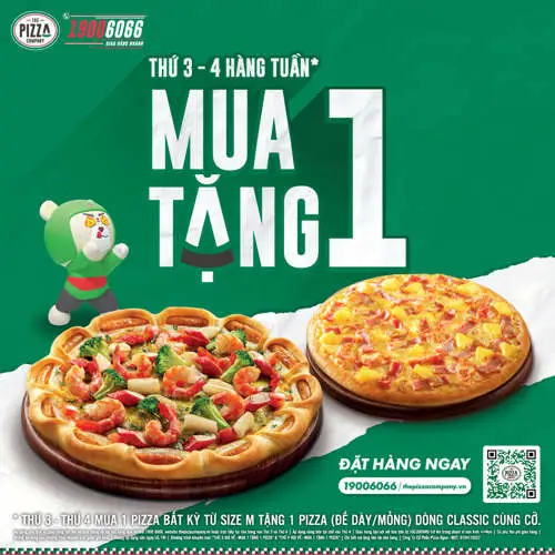 Khuyến Mãi Mua 1 tặng 1